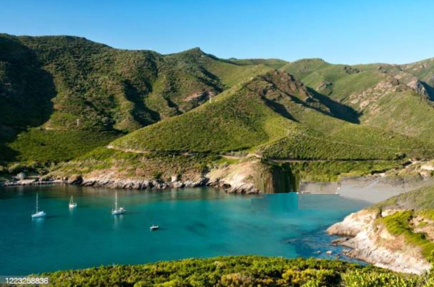 Coin De Paradis Vue Dominante Sur Mer, Montagne Et Tour Genoise Avec Jacuzzi Pino Buitenkant foto